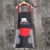 With Hand Towel Kitchen Apron Waterproof Restaurant Uniform Household Antifouling Apron  Barber