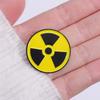 Creative Radiation Geometric Sign Brooch Durable Alloy Pin For Accessories Fashionable