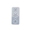 1 ST DIY Crystal Dropper Sneeuwvlok Accessoires met Gaten Hanger Siliconen Mal