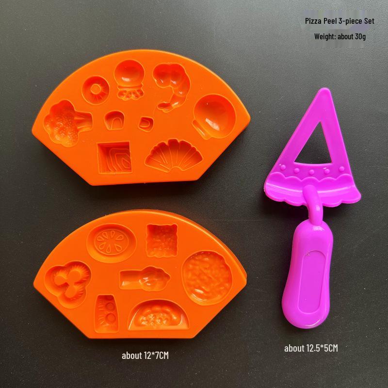 Children's DIY Color Clay Craft Kit: Includes Leather Clay, Glue Machine, Needle Cylinder, Noodle Maker, Dessert, Cake, and Bread Making Tools.