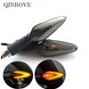 Motorcycle LED Turn Signal 12V ABS Scooter Flashing Light Universal for CFMOTO 150 250 450 650 NK Suzuki SV400 SV650 V-Strom