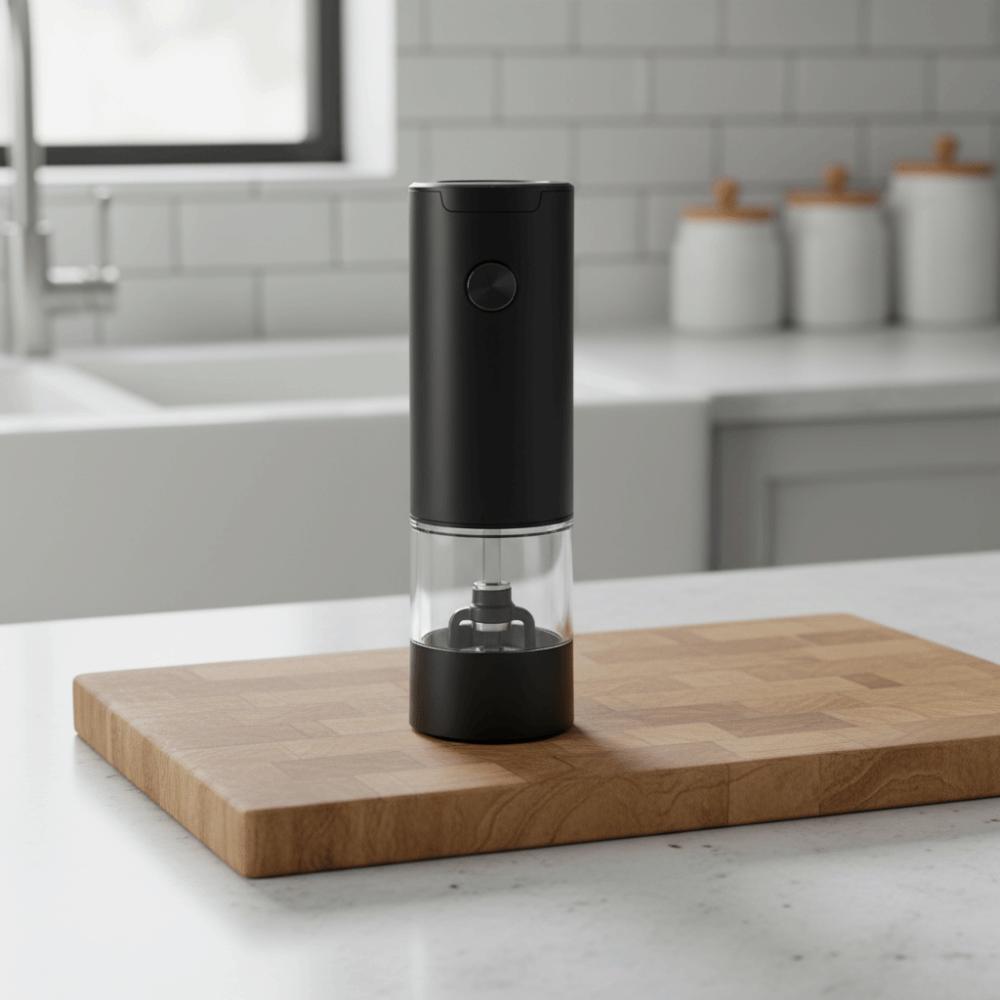 Battery Powered Automatic Spice Mill Salt and Pepper Grinding Bottle  Steak