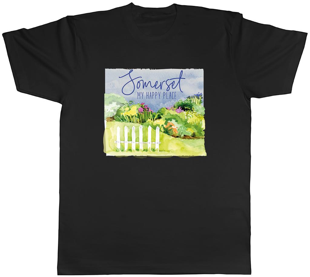 Somerset West Country Unisexs TShirt My Happy Place Tee Gift