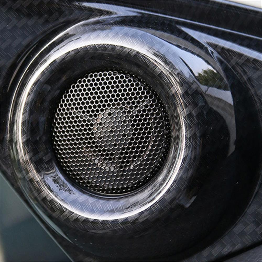 

Накладка на твитер в А-стойку двери под карбон для 16-21 Honda Civic