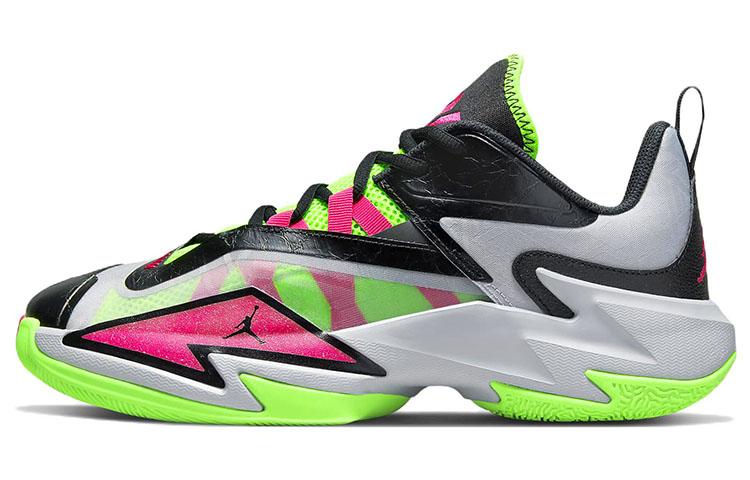 Air Jordan Westbrook One Take 3 Pf  Wolf Grey Pink Prime  DC7700-002