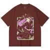 T-shirt Unisex in Cotone Pesante 230 g/m² 100% Cotone Stampa Kanao Demon Slayer V77
