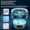 Mini Washer for Underwear Pants &Socks 13L High-capacity Spin Basket Clothes Folding Washing Machine Hidden Drainage Pipe Washer