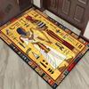 Ancient Egyptian Design Rug Featuring Pharaohs for Unique Living Room Décor | Historical Art Carpet | Cultural Home Furnishings
