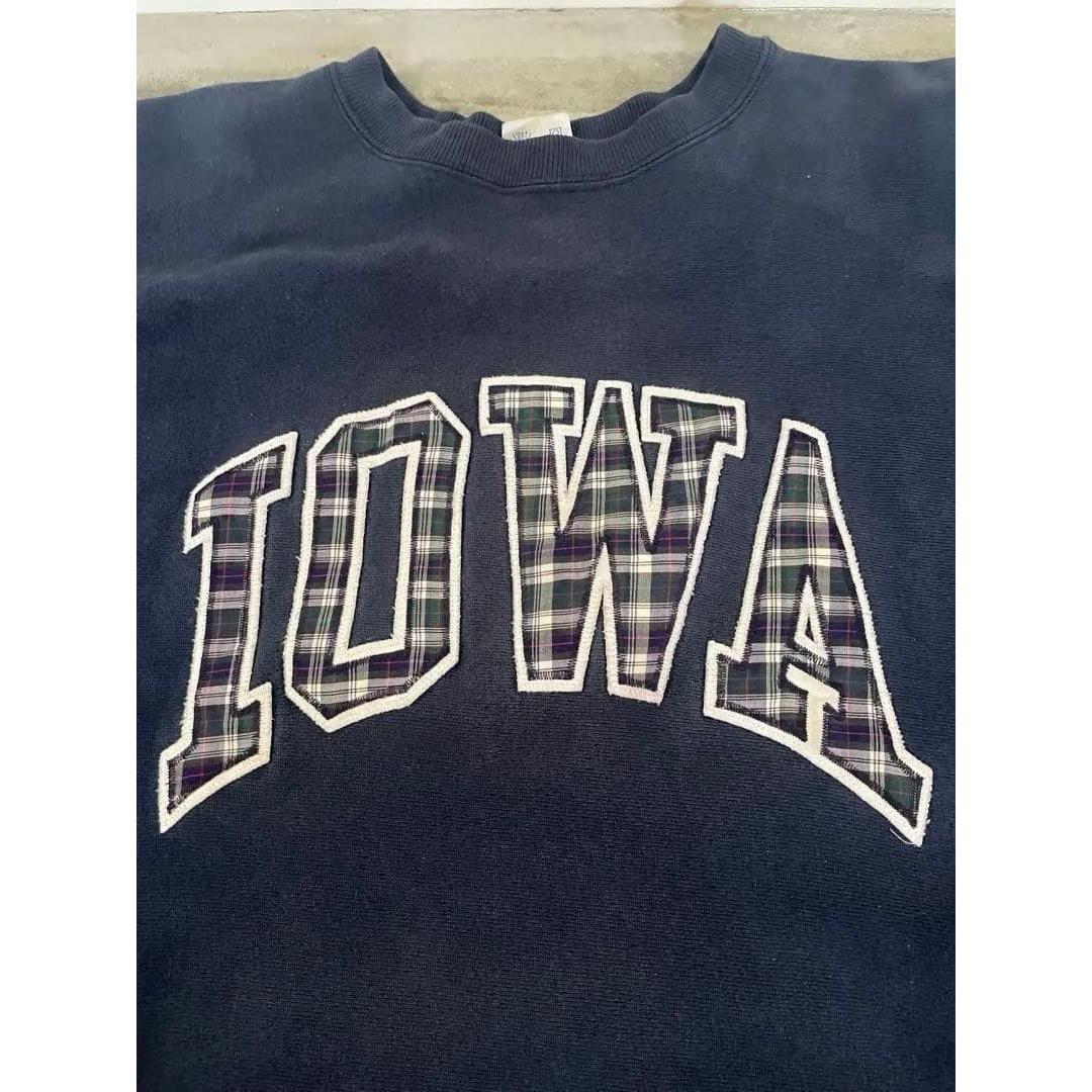 Used Champion Reverse Weave IOWA XXL Toriko Tag