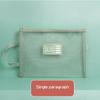 Protective Student Gift Paper Stationery Organizer Pouch A4 File Folder Bag Zipper File Pocket Storage Handbag Document Bag