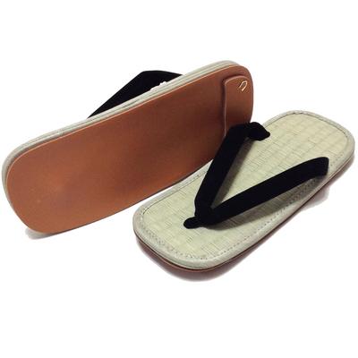 Made In L [Edoten] Setta, Igusa, Two-ply Core, Japan, Men's Sandals, Men's, Women's, Black,