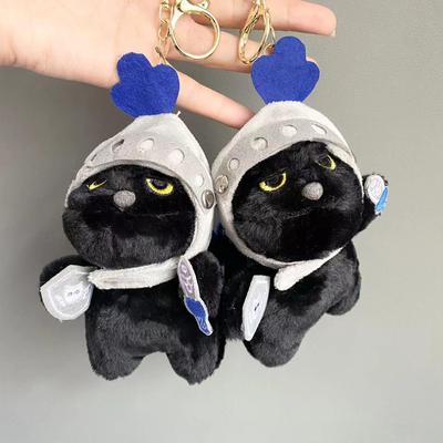 Knight Cat Car Ornament: Cute Doll Decoration for Center Console
