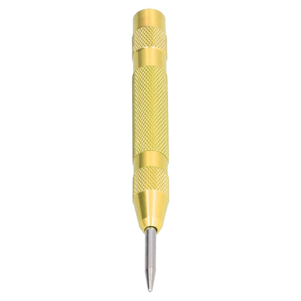 HSS Tip Center Hole Punch Adjustable Force Metal Center Punch Center Punch Tool For Glass