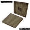 Lego-Compatible 16x16 Brick Plate Base with Holes for Creative Assembly