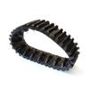 Kauçuk Palet Caterpillar Paletleri ATV Go Kart UTV Buggy Kar Üfleyici Kum Kar Aracı Dört Tekerlekli Arazi Bisikleti Tekerlekleri Aksesuarları İçin