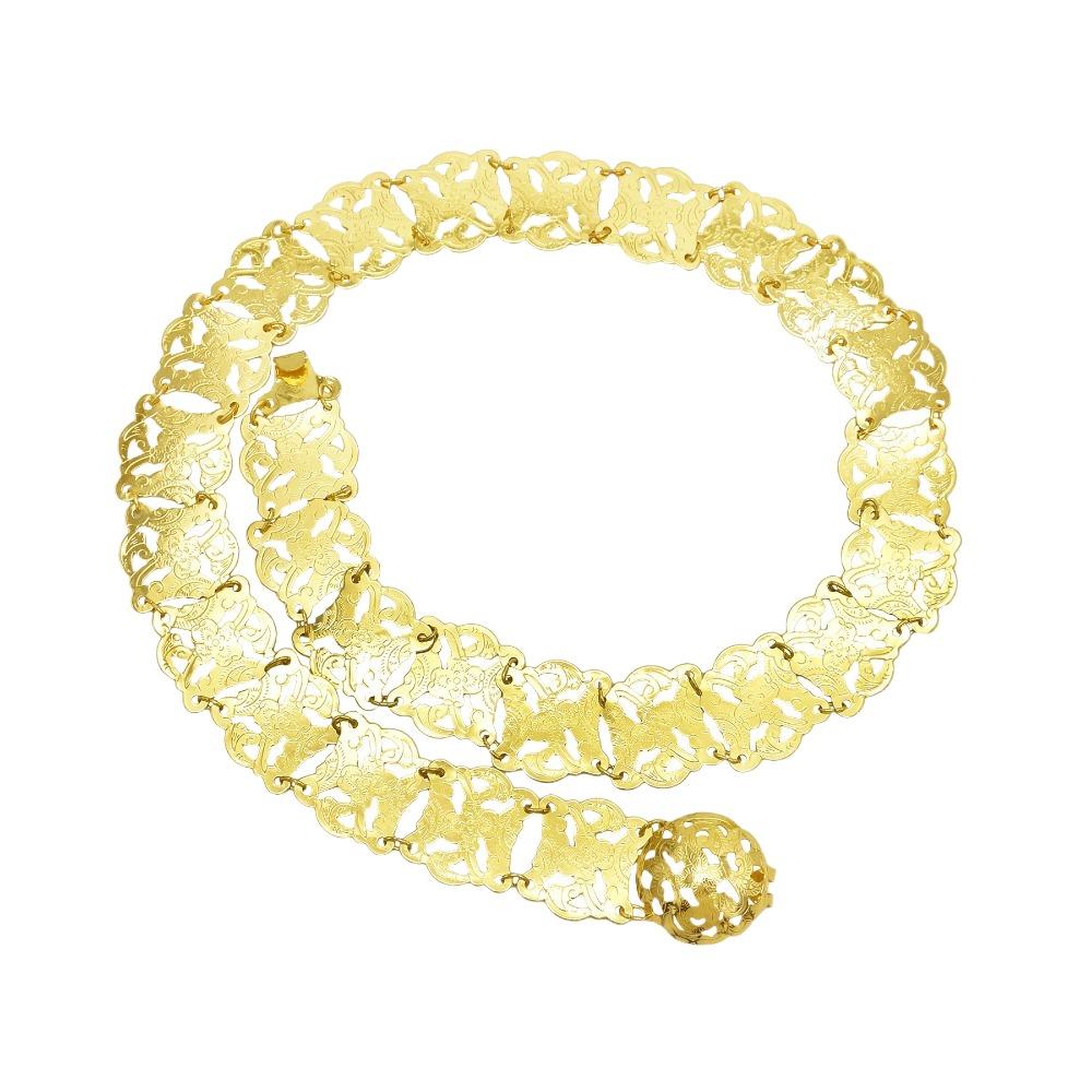 

Silver Metal Body Chain Carved Belly Dance Waist Belt Vintage Flower Waist Chain Holiday