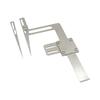 Professional Garment Sewing Tool Metal Beveler Tool For Precisely Bias Edging Trimming On Pants Trousers And Clothing