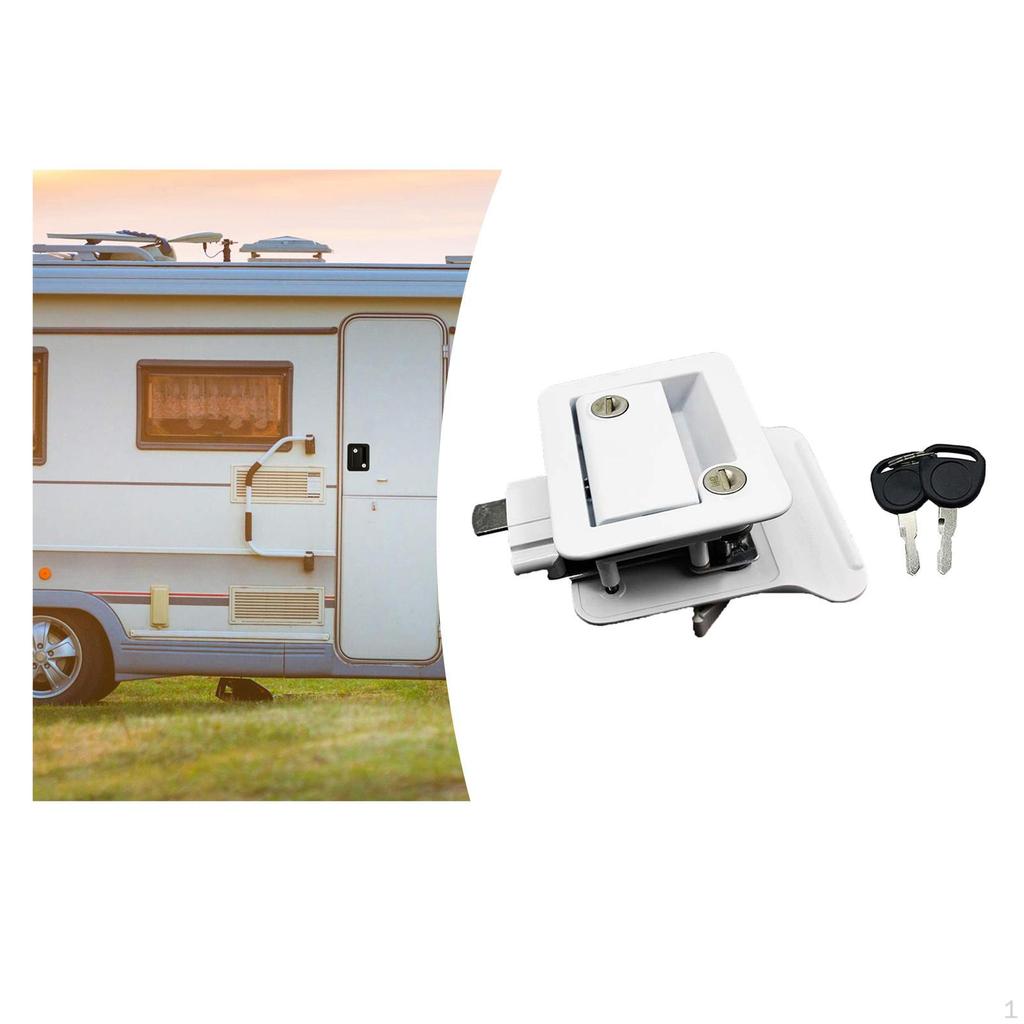 RV Door Locks Handle Set for Trailers, Install