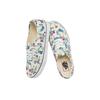 Vans Authentic unisex low-top skate shoes white with butterfly and floral print VN0A5HZSUC0
