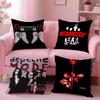 Rock Band D-Depeche Mode Cushion Cover Plush Fabric Soft Double-Sided Printed Sofa Pillow Case Colorfast Home Decor Gift