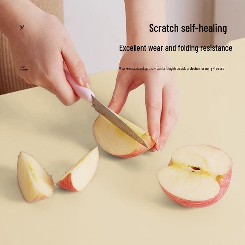Silicone Heat-Resistant, Anti-Scald Stove Mat - Waterproof, Oilproof, Cuttable, Thickened Table Protector
