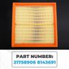 DT08 Air Filter Air Conditioning Filter Element Internal Air Filter Element 21758906 8143691 for Volvo FH FM Truck