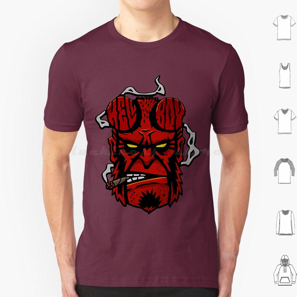 Hellboy T Shirt Cotton Men Women DIY Print Hellboy Comic Books Comics Halloween Hellboy 2 Hellboyanimated Hellboy Comic
