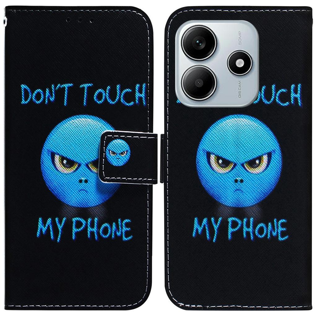 For Xiaomi Redmi Note 14 5G Wallet Case Pattern Print Leather Phone Cover