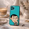 Lustige C-Classic M-Mr B-Bean Handyhülle Für iPhone17 16 15 14 13 12 11 Pro Max Plus,5G Weiche Schwarze Hülle