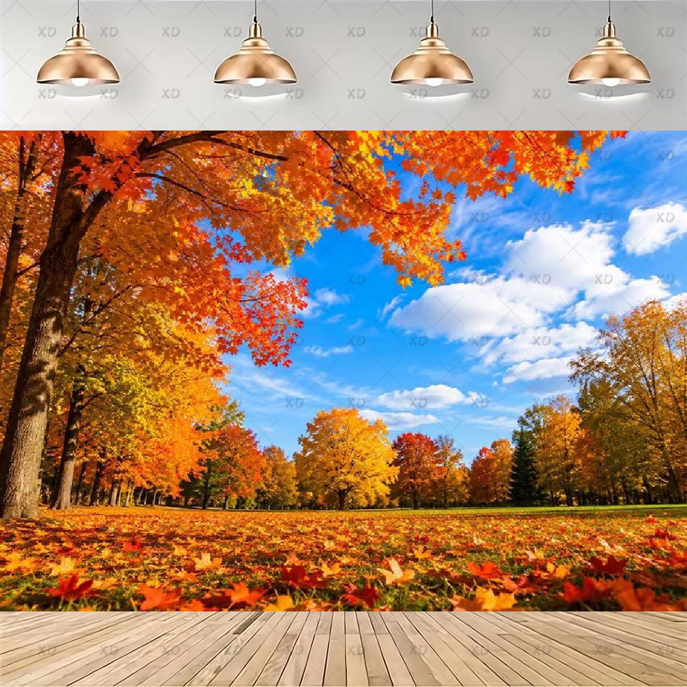 Cozy backdrop for the autumn harvest, Bethlehem Thanksgiving party decoration, background for the festival of the4989