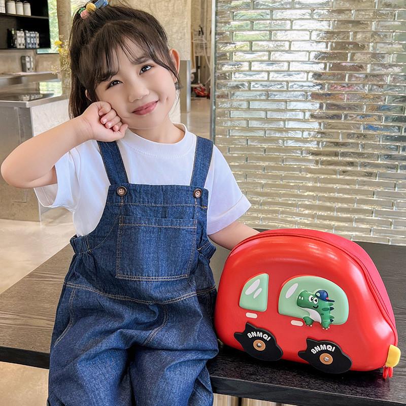 Creative Cartoon Car Design Kids Backpack For Preschool And Elementary School Use