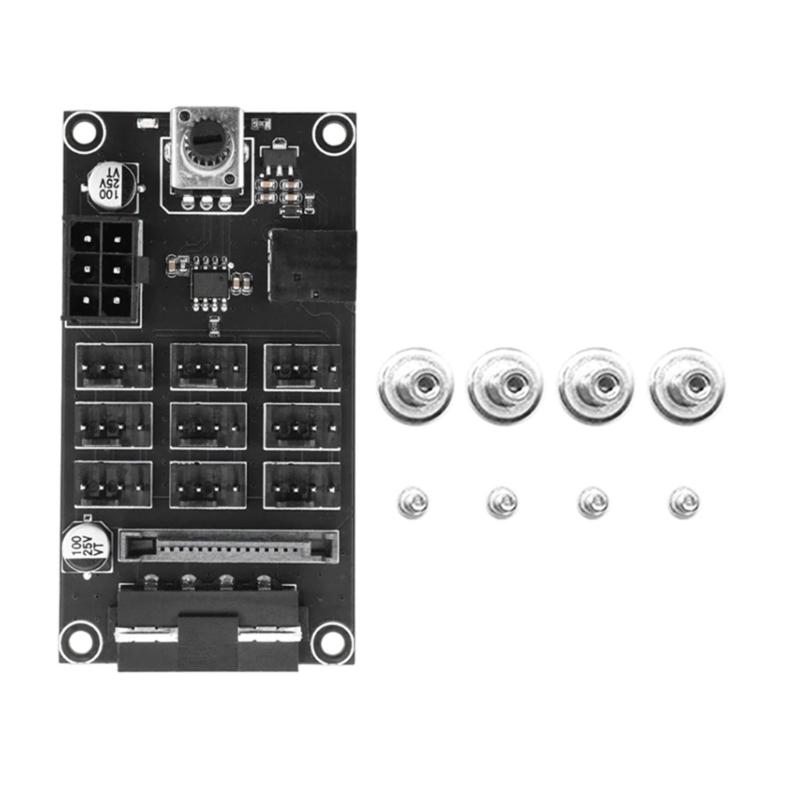 High Temperatures Resistant Circuit Board Controller 3dB Bandwidth Fan Hubs Controller Cooling Efficiency