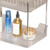 Desk Storage Rack Multipurpose Simple Light Luxury Double Layer Desktop Display Shelf for Home Bathroom