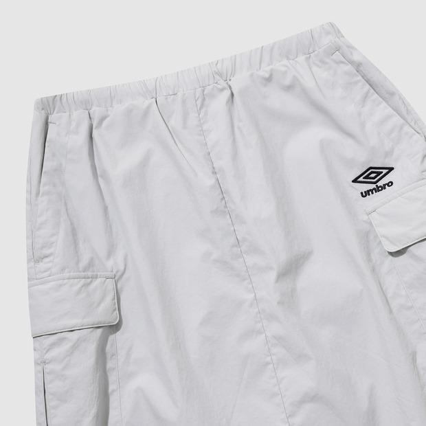 UMBRO Poprush Women'S Long Cargo Skirt Grey (Uq122Csk31)