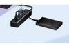 USB 3.0 High-Speed Multi-Port Hub with Vertical Extension for Laptops and Desktops.