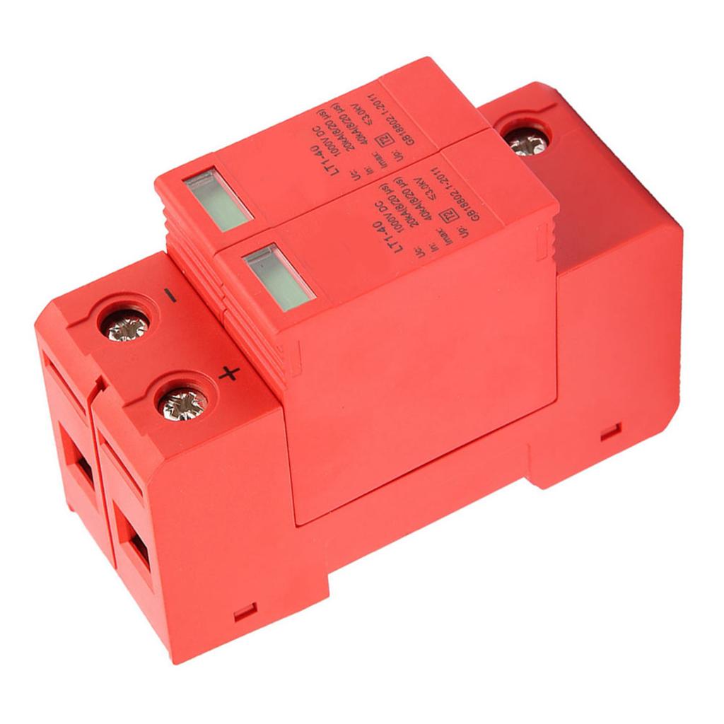 DC1000V 2P 20KA 40KA House Surge Protective Low voltage Arrester Device