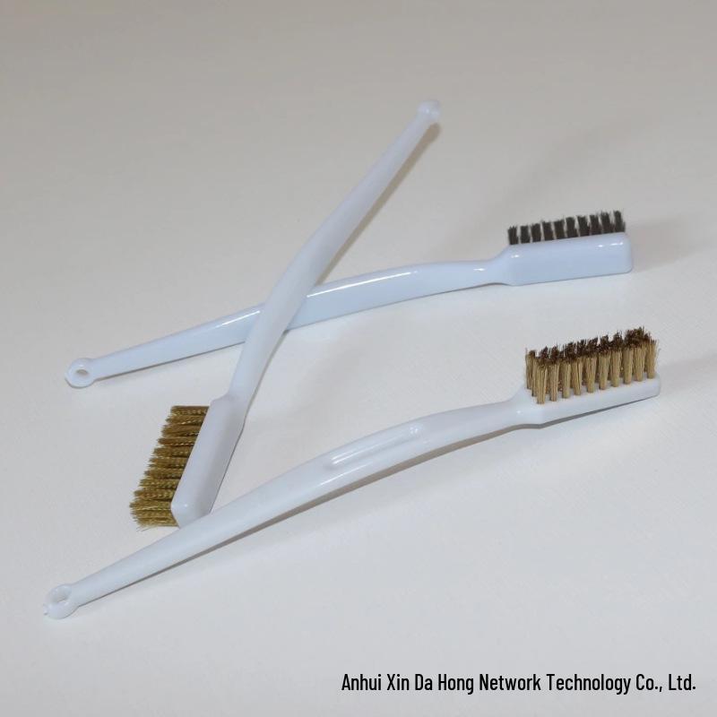 Compact Wenwan Stainless Steel & Pure Copper Toothbrush for Industrial Rust Removal
