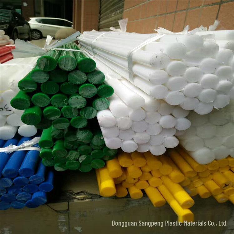 Antistatic Conductive POM Rods & Delrin Sheets In Black, White, Green, Yellow, Blue, Red