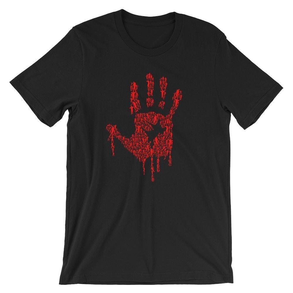 Hand Of Zombies T-Shirt. 100% Cotton Premium Tee NEW