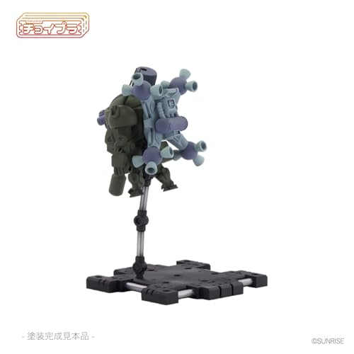 Cavico Choipla Series Armored Trooper Votoms ATM-09-ST Scopedog Round Mover Equipped Space Combat Version, Approximately 45mm Tall, Non-Scale Plastic