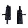 Stainless Steel Door Lock Solid Sliding Bolts Latches Hasp Bedroom Door Lock with Screws for Internal Door Enduring