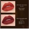 VIBELY Matte Amber Lip Glaze Non-Stick Lipstick Amber Leopard Lip Glaze