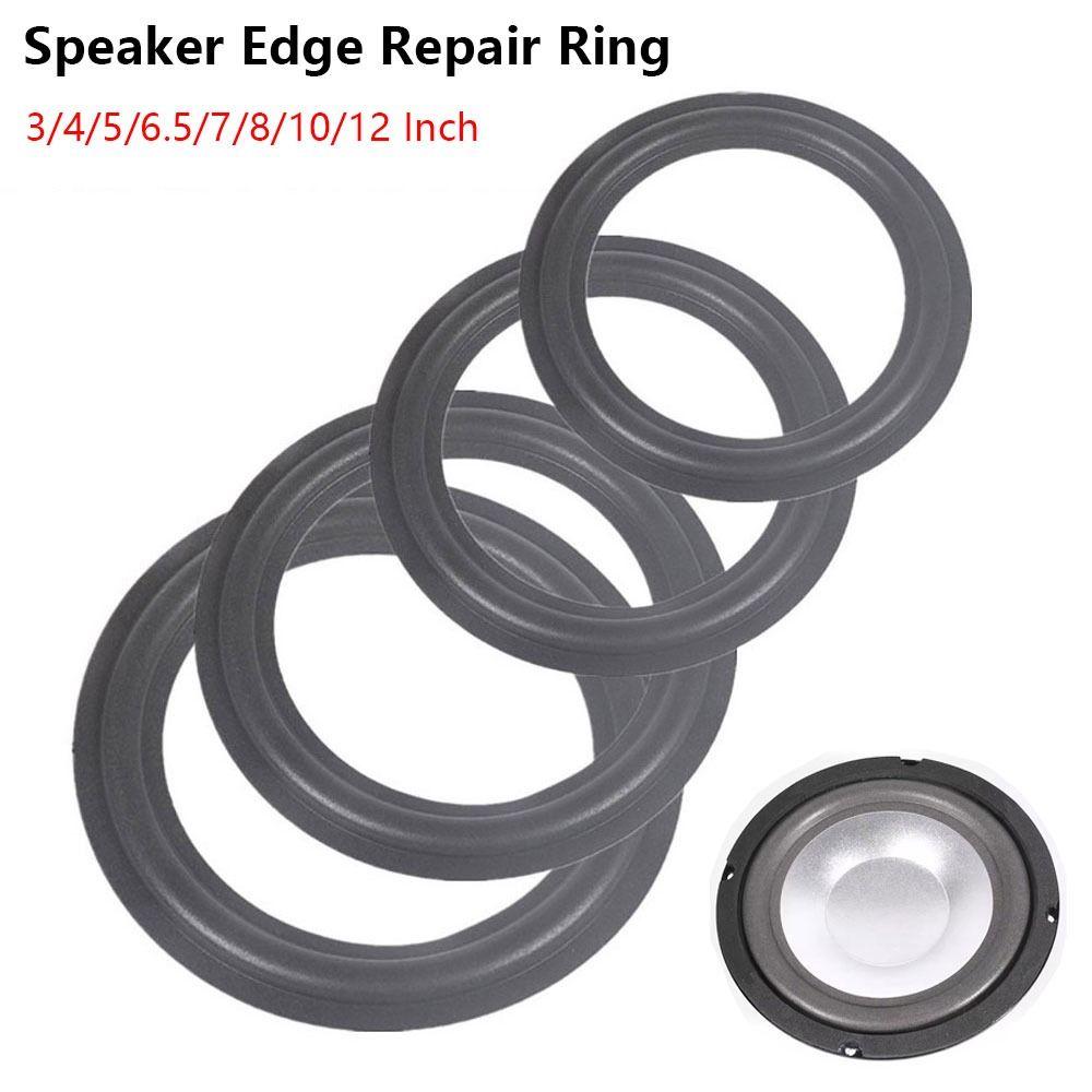 1Pcs Rubber Speaker Edge Repair Ring Woofer Edge Ring Speaker Repair Accessories