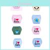 Baby Cloth Diapers Training Pants Underwear Showcasing Adorable Cartoon Animal Patterns