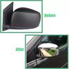 Dla Dodge Grand Caravan Chrysler Town Country 2008-2016 ABS Chromowana Osłona Lusterka Bocznego Tylnego Pokrywa Skrzydła Obudowa Drzwi Listwa
