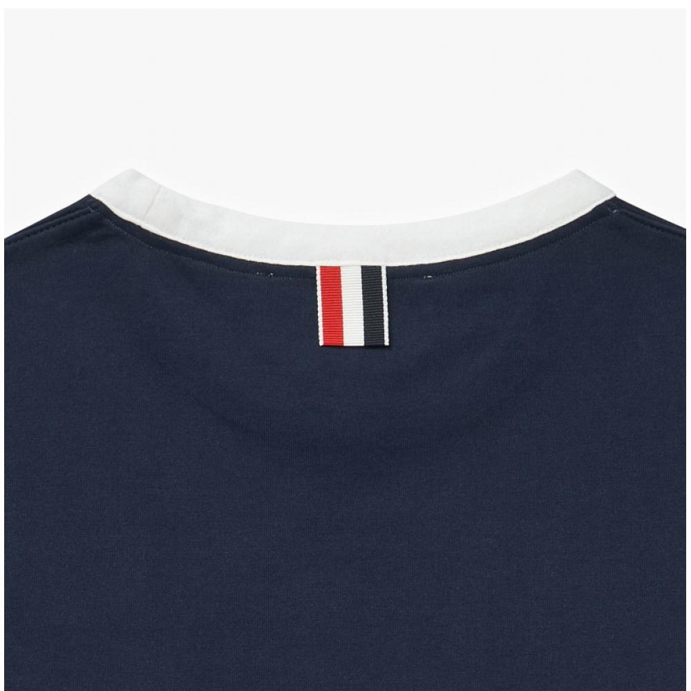 Tom Brown FjS075a 00042 415 ContraSt Trim Women S Short Sleeve Tee