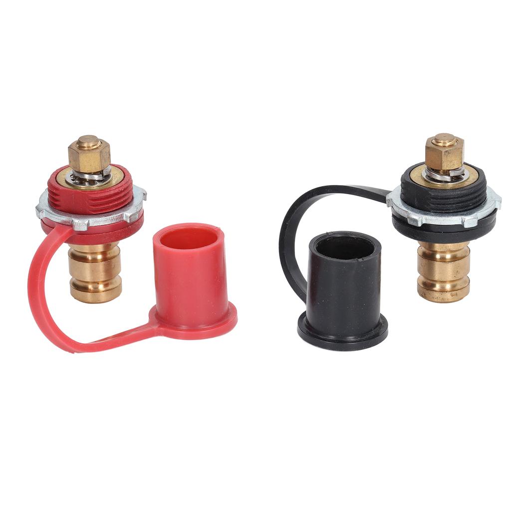 4Pcs Battery Charger Post Remote Battery Terminal Jumper Power Junction Post Kit