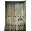 Alte Holztür Antike Retro Gardinen Wohnzimmer Fenster Tüll Vorhänge für Schlafzimmer Küche Home Dekoration Voile Vorhänge