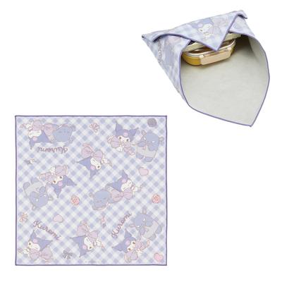 Lunch Easy To Sanrio Kuromi Big KBST4368518 Self-Adhesive Cloth, Tie, Ribbon, Girl's,