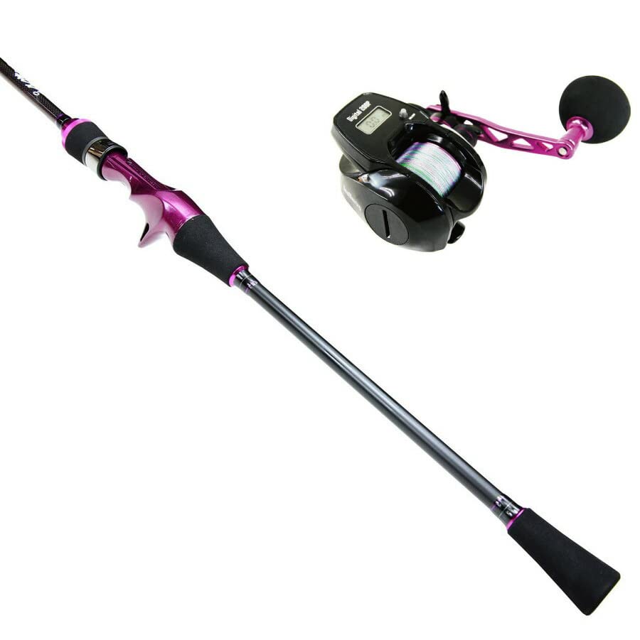 

Rod and reel set for beginners Gokuspe Goku Evolution Puffer Stick Bay Fugu 170 SeaMastug Digital 200P Gokuspe Bay Puffer Set with PE line size 200m &